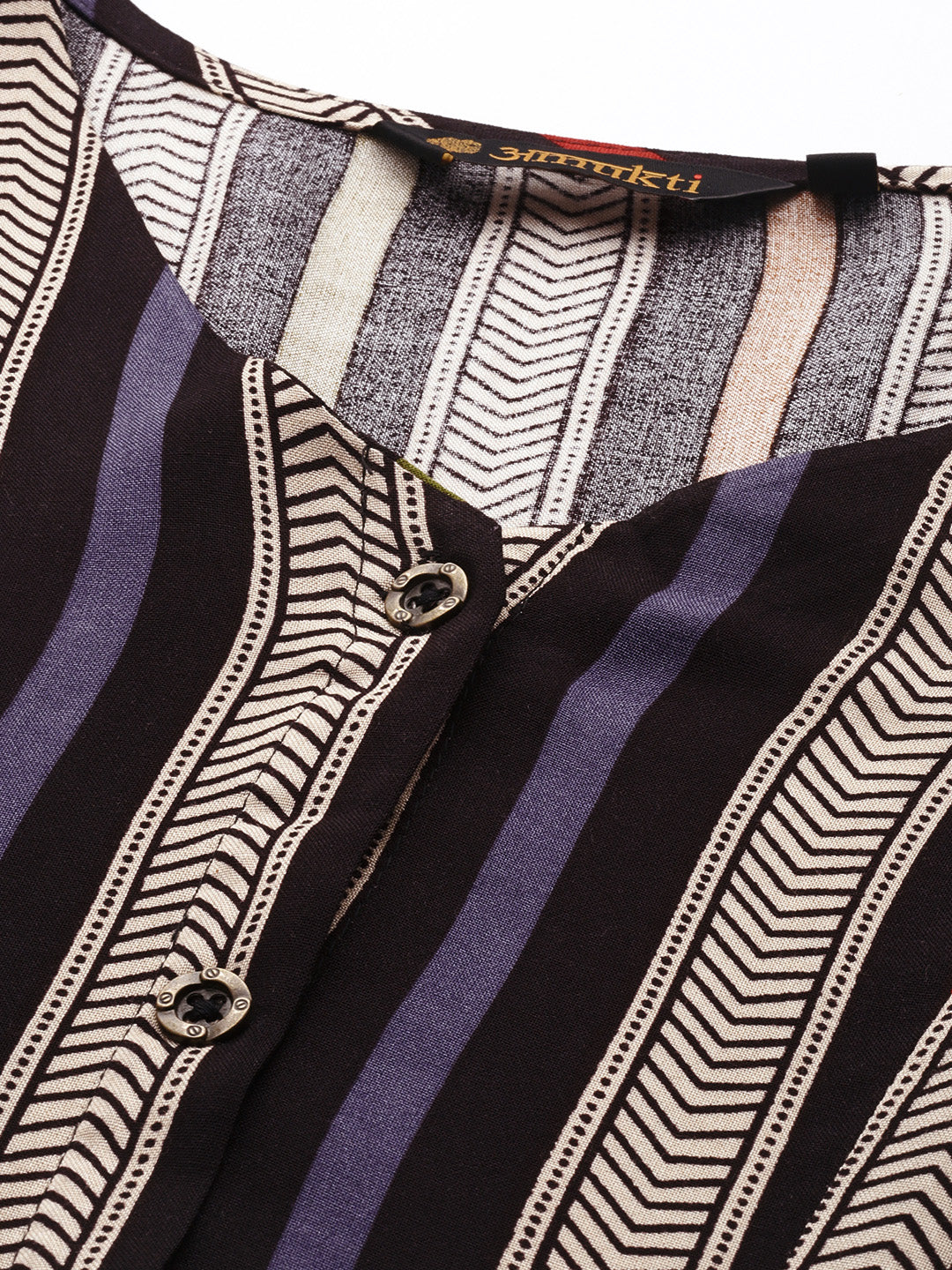 Multi Colour Striped Kurta